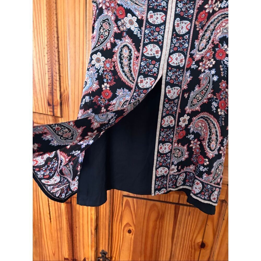 J. Jill Paisley Print Split Back Dress - Picture 4 of 5